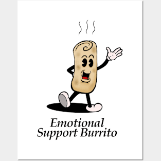 Emotional Support Burrito Posters and Art